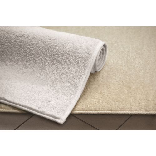 Economy Washcloth, Blended Cam Border, 12x12, 1.0 lbs/dz, White